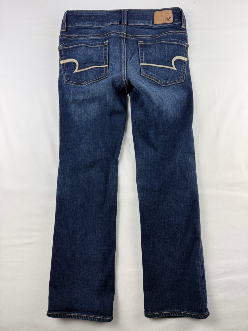 American Eagle Artist Crop Jeans – Y2K Low Rise – Size Double 0 - Picture 7 of 8
